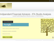 Tablet Screenshot of ifastudioanalysis.net